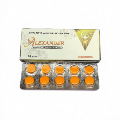 印度亞歷山大雙效片|Alexande|男性壯陽延時推薦 10粒/盒